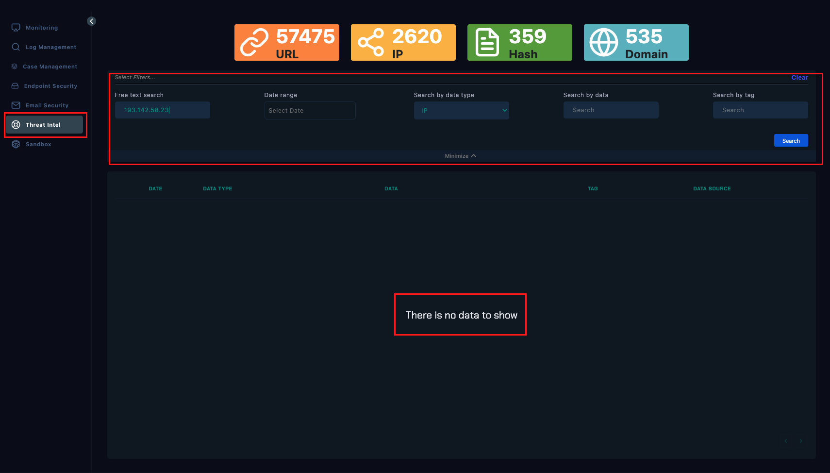 Endpoint Security - Threat Intel