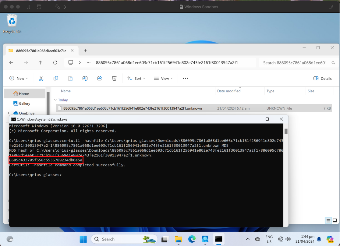 Windows Sandbox