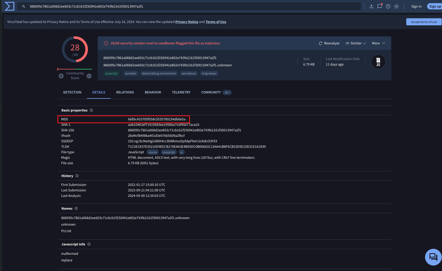VirusTotal